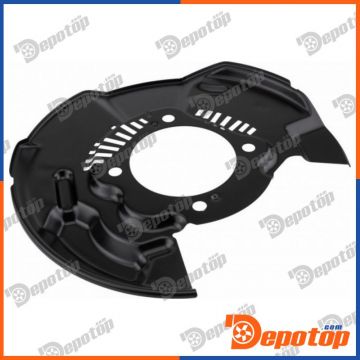 Déflecteur, disque de frein avant droite pour TOYOTA | HTO-TY-045, 47781-0K030